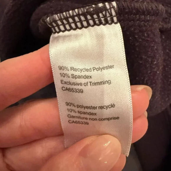 Black Women's Warm Thin Fleece Zip Up With Hoodie, MEC, US S - Picture 8 of 8